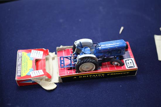 Various Britains farm models,